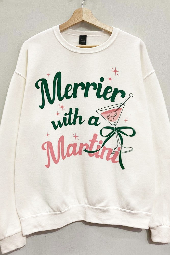 Merry Martini Sweatshirt