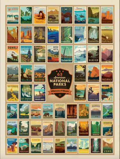 Puzzle - National Parks: Wilderness and Wonder